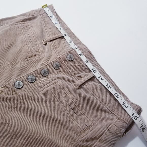 AEO American Eagle Corduroy Button Fly Super Hi-Rise Flare Pants - Picture 7 of 16